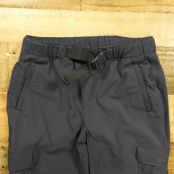 Eddie Bauer ClimaTrail Cargo Crop Pants Women’s 2 Navy Performance Hiking - Picture 2 of 14